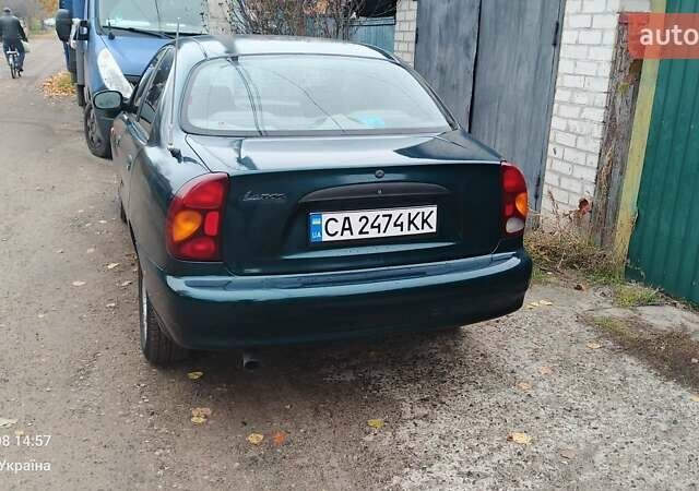 Зеленый Дэу Ланос, объемом двигателя 1.5 л и пробегом 223 тыс. км за 2200 $, фото 1 на Automoto.ua