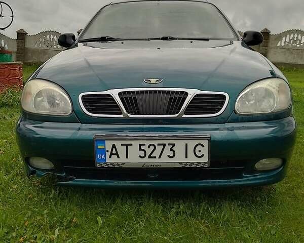 Зеленый Дэу Ланос, объемом двигателя 1.5 л и пробегом 240 тыс. км за 2300 $, фото 1 на Automoto.ua