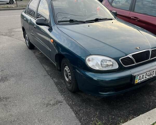 Зеленый Дэу Ланос, объемом двигателя 1.35 л и пробегом 40 тыс. км за 2629 $, фото 1 на Automoto.ua