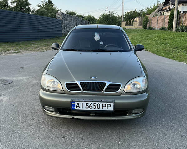 Зеленый Дэу Ланос, объемом двигателя 1.5 л и пробегом 349 тыс. км за 2499 $, фото 1 на Automoto.ua