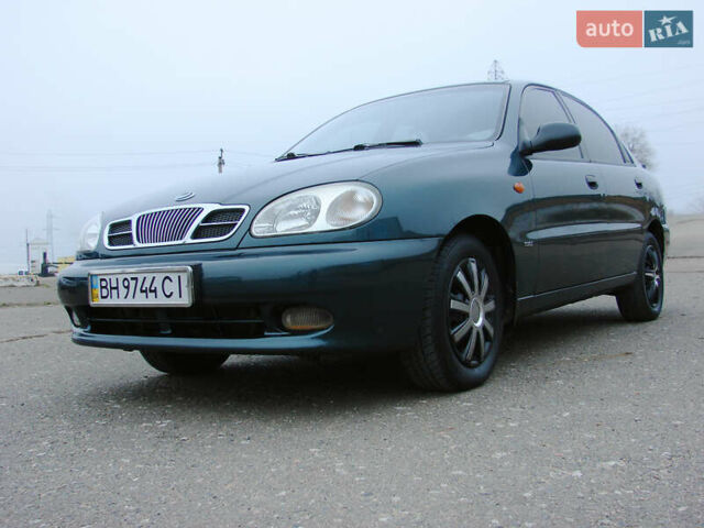 Зеленый Дэу Ланос, объемом двигателя 1.5 л и пробегом 113 тыс. км за 2800 $, фото 1 на Automoto.ua