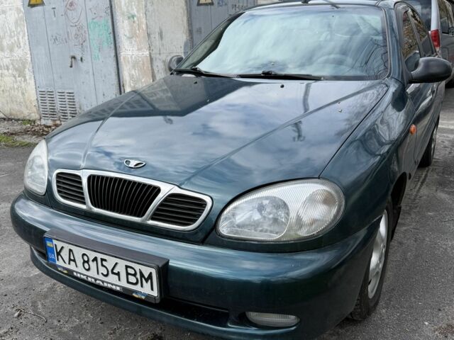 Зелений Деу Ланос, об'ємом двигуна 1.5 л та пробігом 209 тис. км за 2200 $, фото 1 на Automoto.ua