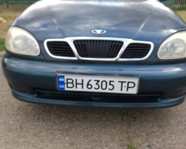 Зеленый Дэу Ланос, объемом двигателя 1.5 л и пробегом 297 тыс. км за 2100 $, фото 1 на Automoto.ua