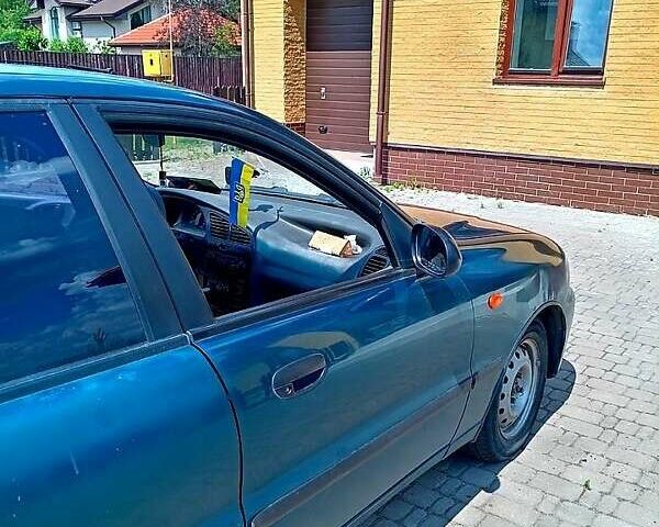Зеленый Дэу Ланос, объемом двигателя 1.5 л и пробегом 133 тыс. км за 1800 $, фото 1 на Automoto.ua