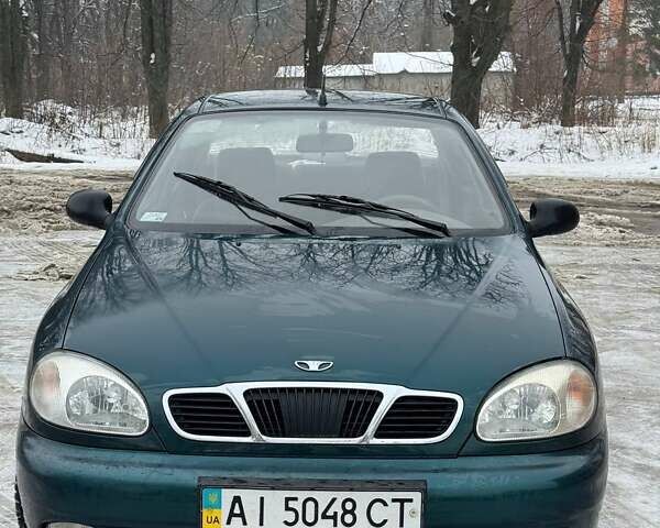 Зеленый Дэу Ланос, объемом двигателя 1.5 л и пробегом 125 тыс. км за 3000 $, фото 1 на Automoto.ua