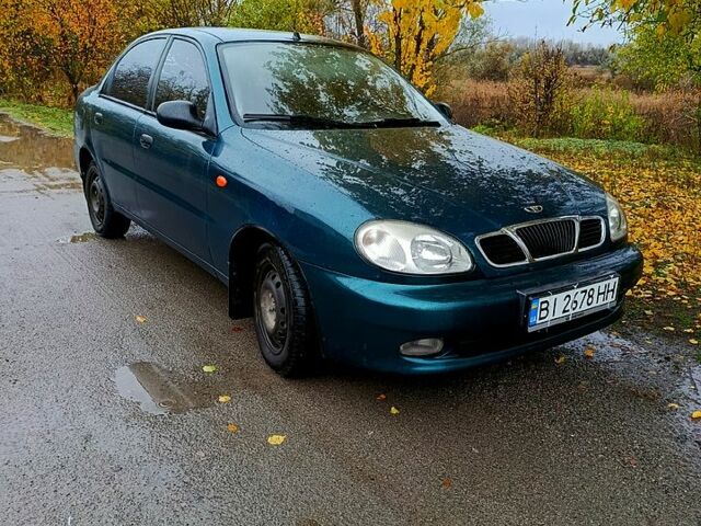 Деу Ланос 2006 у Кременчуге на Automoto.ua Зелений Деу Ланос, об'ємом двигуна 1.6 л та пробігом 170 тис. км за 2600 $, фото 1 на Automoto.ua
