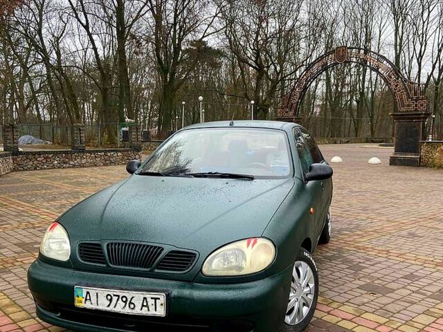 Зеленый Дэу Ланос, объемом двигателя 1.6 л и пробегом 150 тыс. км за 1450 $, фото 1 на Automoto.ua