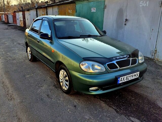 Зеленый Дэу Ланос, объемом двигателя 1.6 л и пробегом 212 тыс. км за 2550 $, фото 1 на Automoto.ua