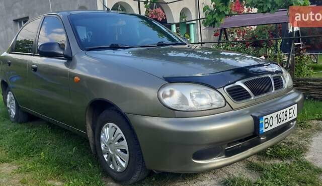 Зеленый Дэу Ланос, объемом двигателя 1.5 л и пробегом 205 тыс. км за 2500 $, фото 1 на Automoto.ua