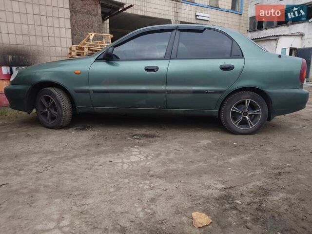 Зелений Деу Ланос, об'ємом двигуна 1.5 л та пробігом 260 тис. км за 2300 $, фото 1 на Automoto.ua