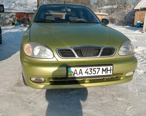 Зелений Деу Ланос, об'ємом двигуна 1.5 л та пробігом 138 тис. км за 3000 $, фото 1 на Automoto.ua