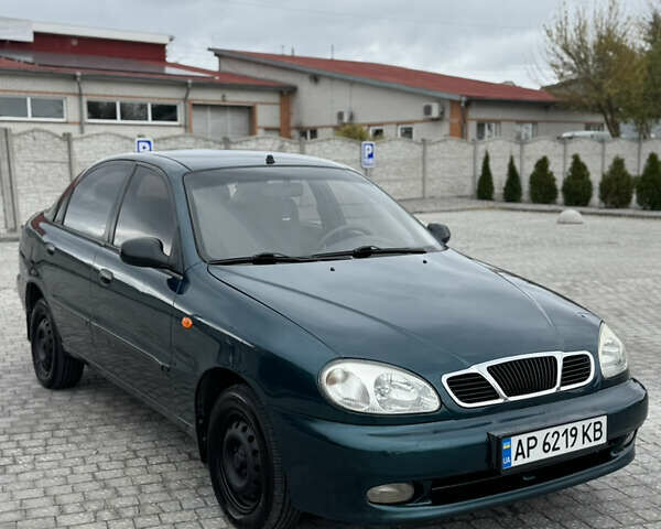 Зеленый Дэу Ланос, объемом двигателя 1.6 л и пробегом 180 тыс. км за 2500 $, фото 1 на Automoto.ua