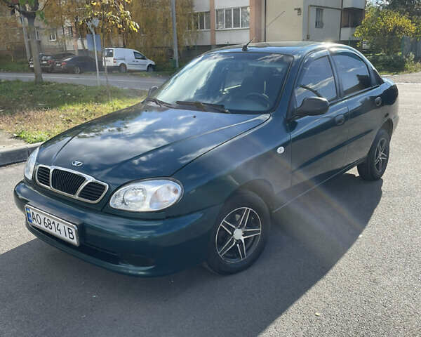 Зеленый Дэу Ланос, объемом двигателя 1.5 л и пробегом 149 тыс. км за 2050 $, фото 1 на Automoto.ua