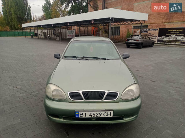 Деу Ланос 2006 у Лубнах на Automoto.ua Зелений Деу Ланос, об'ємом двигуна 1.5 л та пробігом 300 тис. км за 1700 $, фото 1 на Automoto.ua