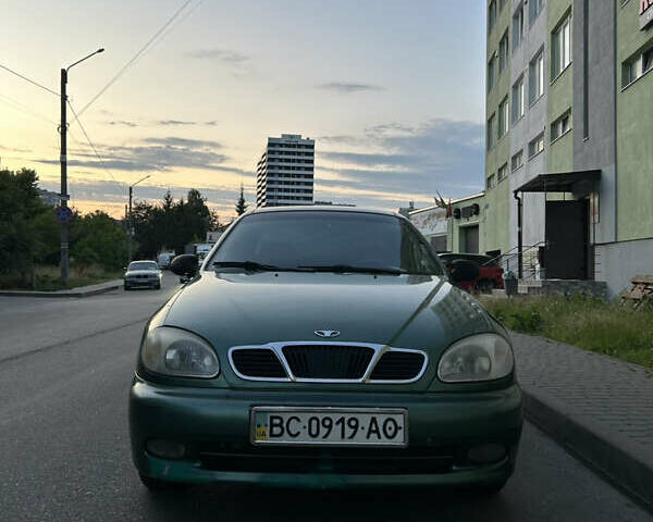 Зелений Деу Ланос, об'ємом двигуна 1.5 л та пробігом 278 тис. км за 1399 $, фото 1 на Automoto.ua