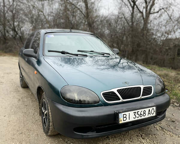 Зелений Деу Ланос, об'ємом двигуна 1.35 л та пробігом 256 тис. км за 1499 $, фото 1 на Automoto.ua