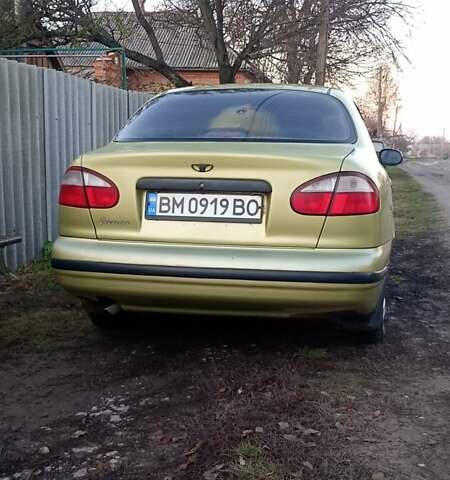 Зеленый Дэу Ланос, объемом двигателя 1.5 л и пробегом 219 тыс. км за 3000 $, фото 1 на Automoto.ua