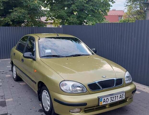 Зелений Деу Ланос, об'ємом двигуна 1.5 л та пробігом 49 тис. км за 4500 $, фото 1 на Automoto.ua