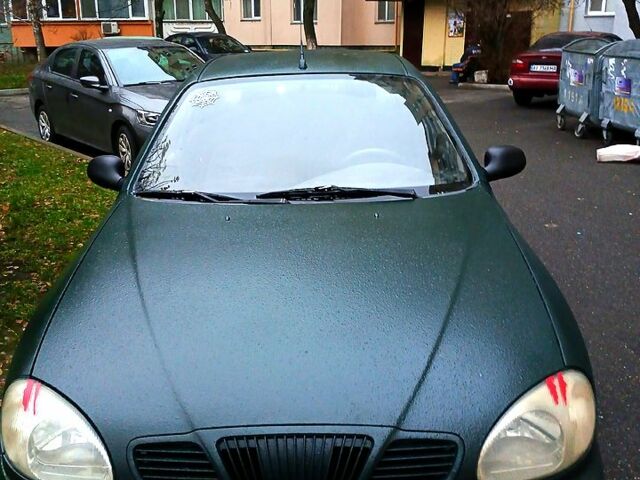 Зеленый Дэу Ланос, объемом двигателя 1.6 л и пробегом 159 тыс. км за 1450 $, фото 1 на Automoto.ua