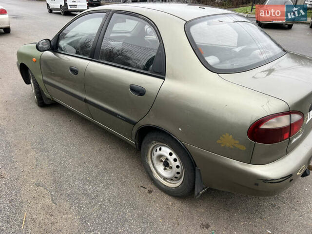 Зеленый Дэу Ланос, объемом двигателя 1.5 л и пробегом 250 тыс. км за 1600 $, фото 1 на Automoto.ua