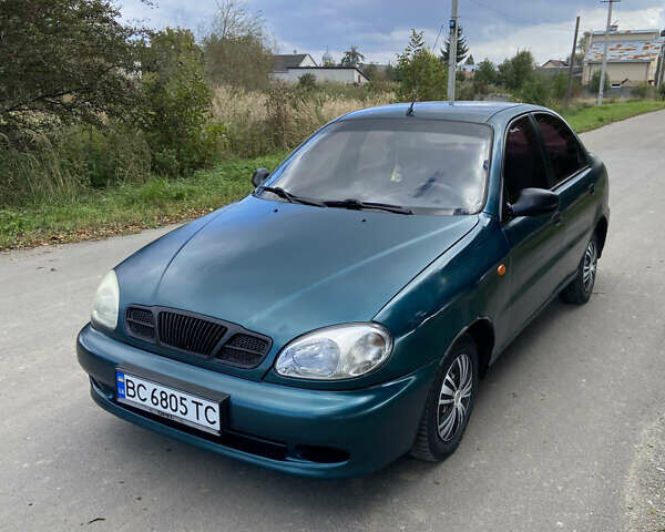 Зеленый Дэу Ланос, объемом двигателя 1.5 л и пробегом 300 тыс. км за 1700 $, фото 1 на Automoto.ua