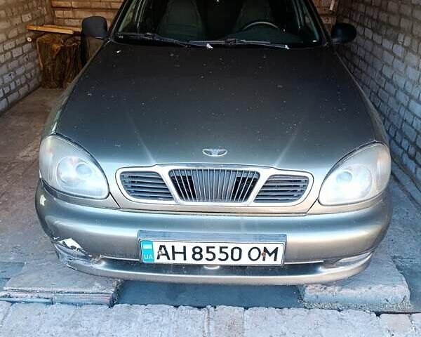 Зеленый Дэу Ланос, объемом двигателя 1.5 л и пробегом 280 тыс. км за 2100 $, фото 1 на Automoto.ua