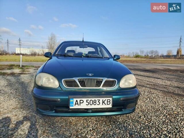 Зеленый Дэу Ланос, объемом двигателя 1.5 л и пробегом 182 тыс. км за 1999 $, фото 1 на Automoto.ua