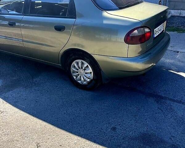 Зеленый Дэу Ланос, объемом двигателя 1.4 л и пробегом 180 тыс. км за 2200 $, фото 1 на Automoto.ua