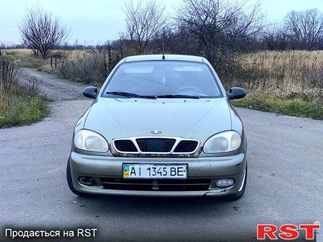 Зеленый Дэу Ланос, объемом двигателя 1.6 л и пробегом 111 тыс. км за 1500 $, фото 1 на Automoto.ua