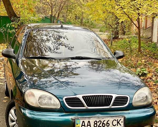Зелений Деу Ланос, об'ємом двигуна 1.5 л та пробігом 220 тис. км за 2300 $, фото 1 на Automoto.ua