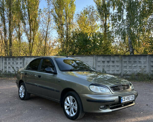 Зеленый Дэу Ланос, объемом двигателя 1.5 л и пробегом 160 тыс. км за 3150 $, фото 1 на Automoto.ua