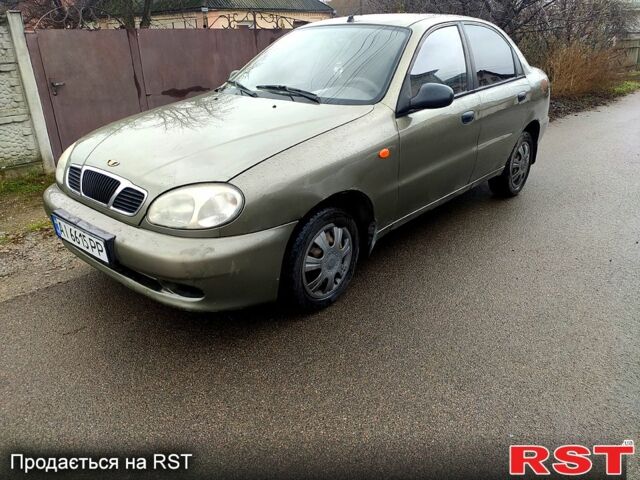 Зеленый Дэу Ланос, объемом двигателя 1.5 л и пробегом 187 тыс. км за 1400 $, фото 1 на Automoto.ua