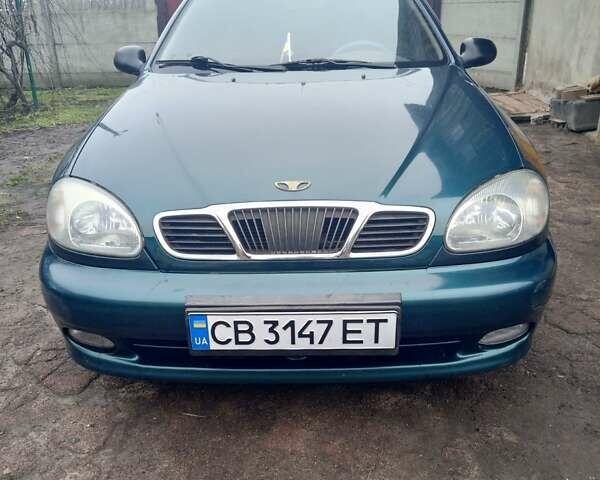 Зелений Деу Ланос, об'ємом двигуна 1.5 л та пробігом 264 тис. км за 2700 $, фото 1 на Automoto.ua