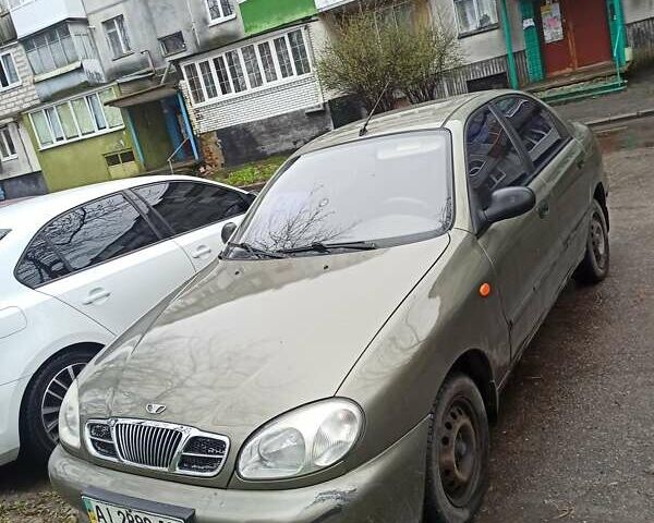 Зеленый Дэу Ланос, объемом двигателя 1.6 л и пробегом 109 тыс. км за 3400 $, фото 1 на Automoto.ua