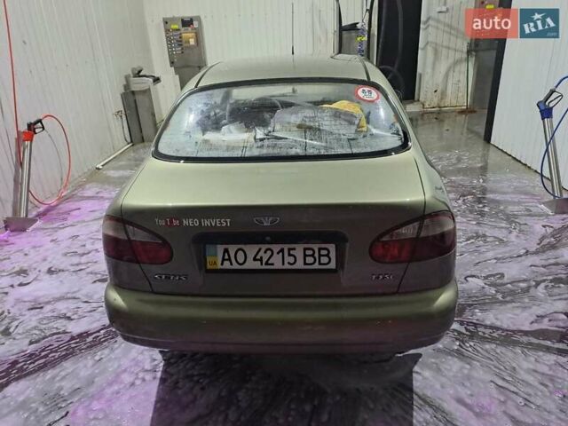 Зеленый Дэу Ланос, объемом двигателя 1.35 л и пробегом 60 тыс. км за 1800 $, фото 1 на Automoto.ua