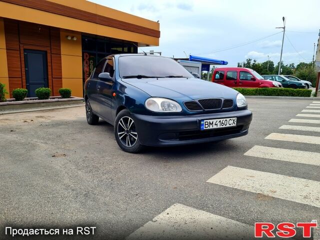 Зеленый Дэу Ланос, объемом двигателя 1.6 л и пробегом 225 тыс. км за 2800 $, фото 1 на Automoto.ua