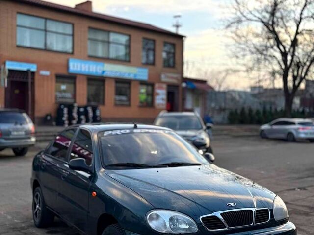 Зеленый Дэу Ланос, объемом двигателя 1.5 л и пробегом 145 тыс. км за 1900 $, фото 1 на Automoto.ua
