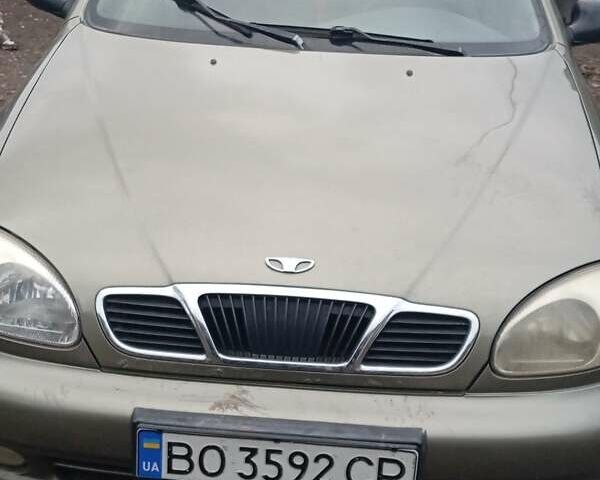 Зеленый Дэу Ланос, объемом двигателя 1.39 л и пробегом 160 тыс. км за 2100 $, фото 1 на Automoto.ua