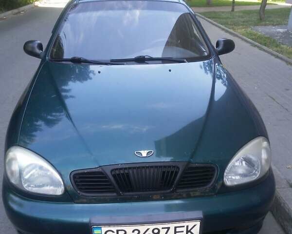 Зелений Деу Ланос, об'ємом двигуна 1.5 л та пробігом 284 тис. км за 1700 $, фото 1 на Automoto.ua