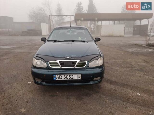 Зеленый Дэу Ланос, объемом двигателя 1.5 л и пробегом 119 тыс. км за 2200 $, фото 1 на Automoto.ua