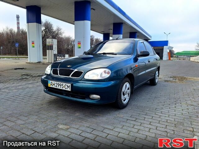 Зеленый Дэу Ланос, объемом двигателя 1.5 л и пробегом 146 тыс. км за 2300 $, фото 1 на Automoto.ua