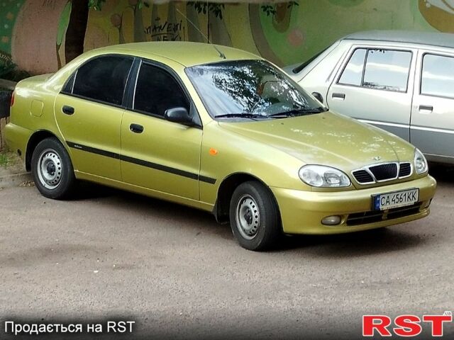 Зелений Деу Ланос, об'ємом двигуна 1.5 л та пробігом 55 тис. км за 3750 $, фото 1 на Automoto.ua