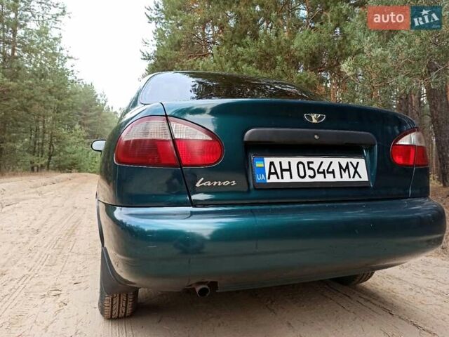 Зелений Деу Ланос, об'ємом двигуна 1.5 л та пробігом 196 тис. км за 3900 $, фото 1 на Automoto.ua