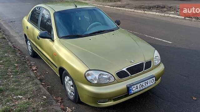 Зелений Деу Ланос, об'ємом двигуна 1.4 л та пробігом 140 тис. км за 3100 $, фото 1 на Automoto.ua