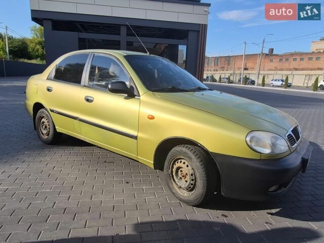 Зелений Деу Ланос, об'ємом двигуна 1.5 л та пробігом 305 тис. км за 2100 $, фото 1 на Automoto.ua