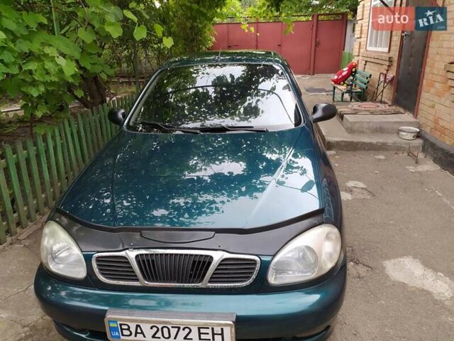 Зелений Деу Ланос, об'ємом двигуна 1 л та пробігом 220 тис. км за 2700 $, фото 1 на Automoto.ua