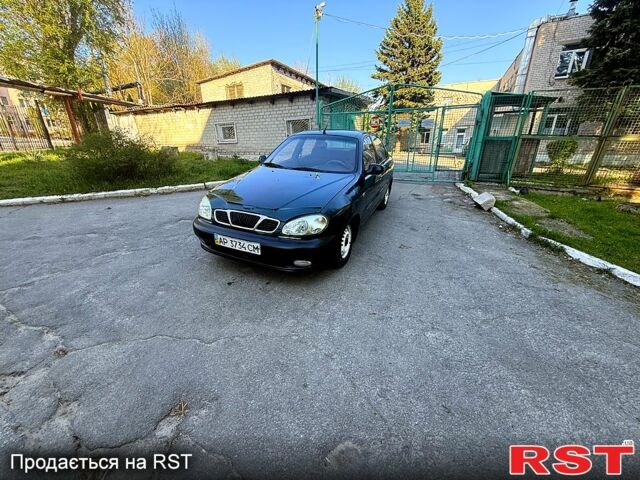 Зеленый Дэу Ланос, объемом двигателя 1.5 л и пробегом 200 тыс. км за 1500 $, фото 1 на Automoto.ua