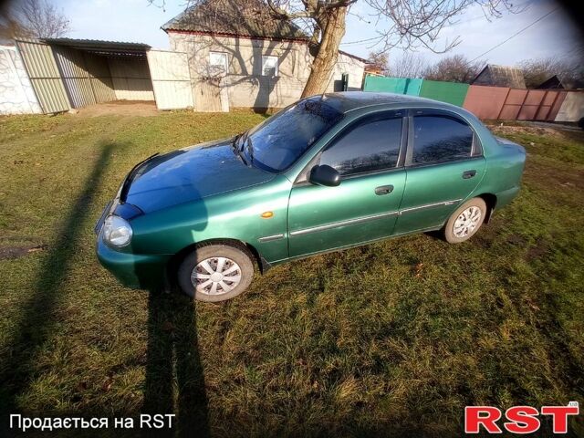 Зелений Деу Ланос, об'ємом двигуна 1.5 л та пробігом 200 тис. км за 2150 $, фото 1 на Automoto.ua