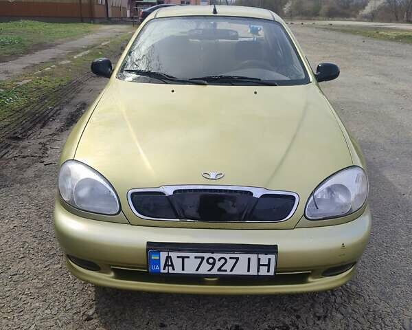 Зеленый Дэу Ланос, объемом двигателя 1.5 л и пробегом 160 тыс. км за 1800 $, фото 1 на Automoto.ua