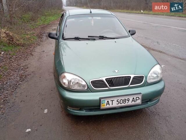 Зеленый Дэу Ланос, объемом двигателя 1.5 л и пробегом 123 тыс. км за 2755 $, фото 1 на Automoto.ua